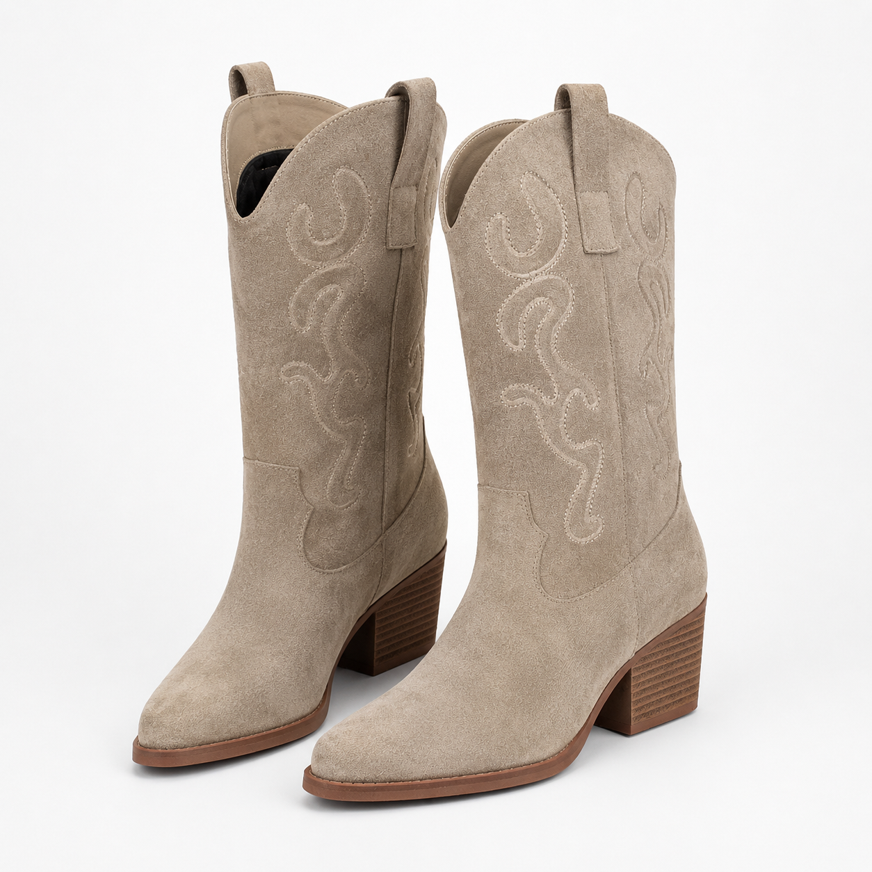 Women's Embroidered Western Cowboy Boots